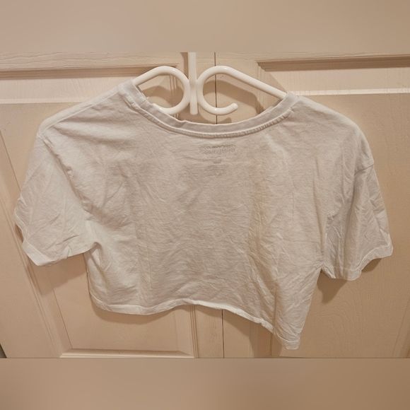 Peanuts "Snoopy and Woodstock" Cropped Tee - Picture 2 of 4